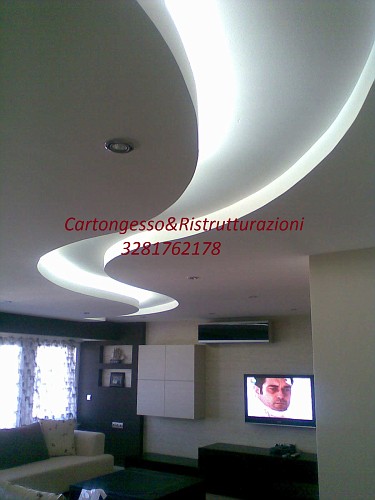 Cartongesso design camera da letto: camera da letto in cartongesso ... Soffitti cartongesso design